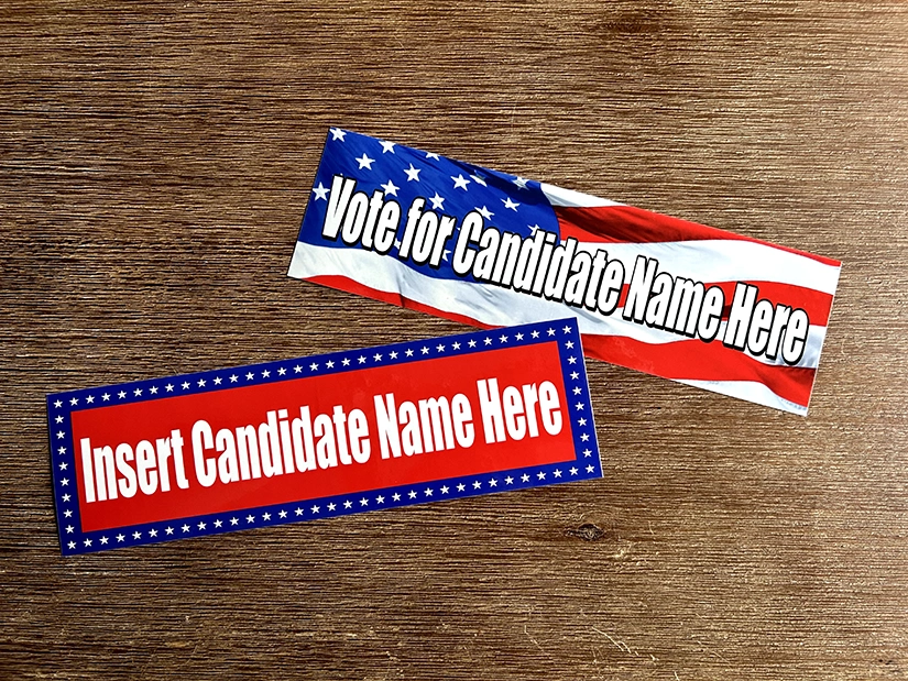 Bumper stickers