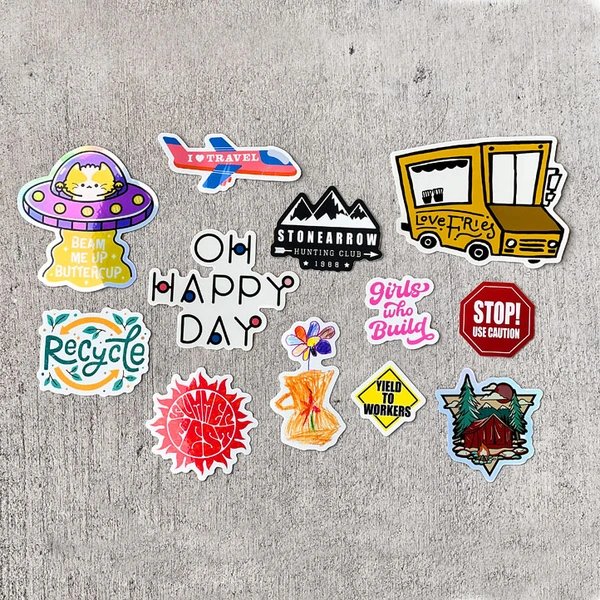 Die-cut Stickers  StickerYeti Sticker Shop USA