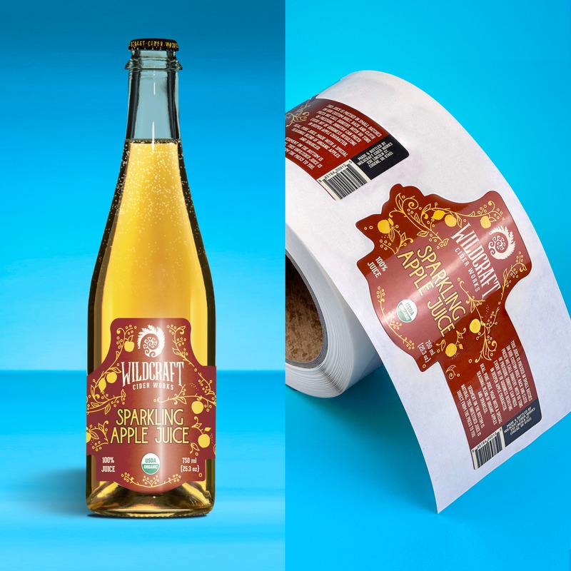 Designer bottle labels / decals - White label collection (SMALL