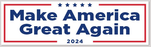 Make America Great Again Bumper Sticker