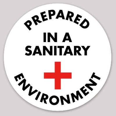Sanity Environment Circle Sticker