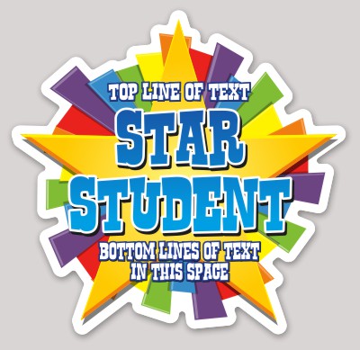 Youth Star Die Cut Sticker